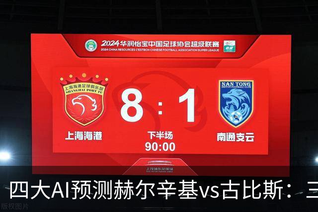 四大AI预测赫尔辛基vs古比斯：三家看好主胜，Kimi倾向平局